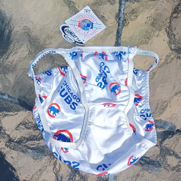 NWT ~ Chicago Cubs Concepts Sport Women's Record Allover Print Panty Size: Large - Picture 4 of 8